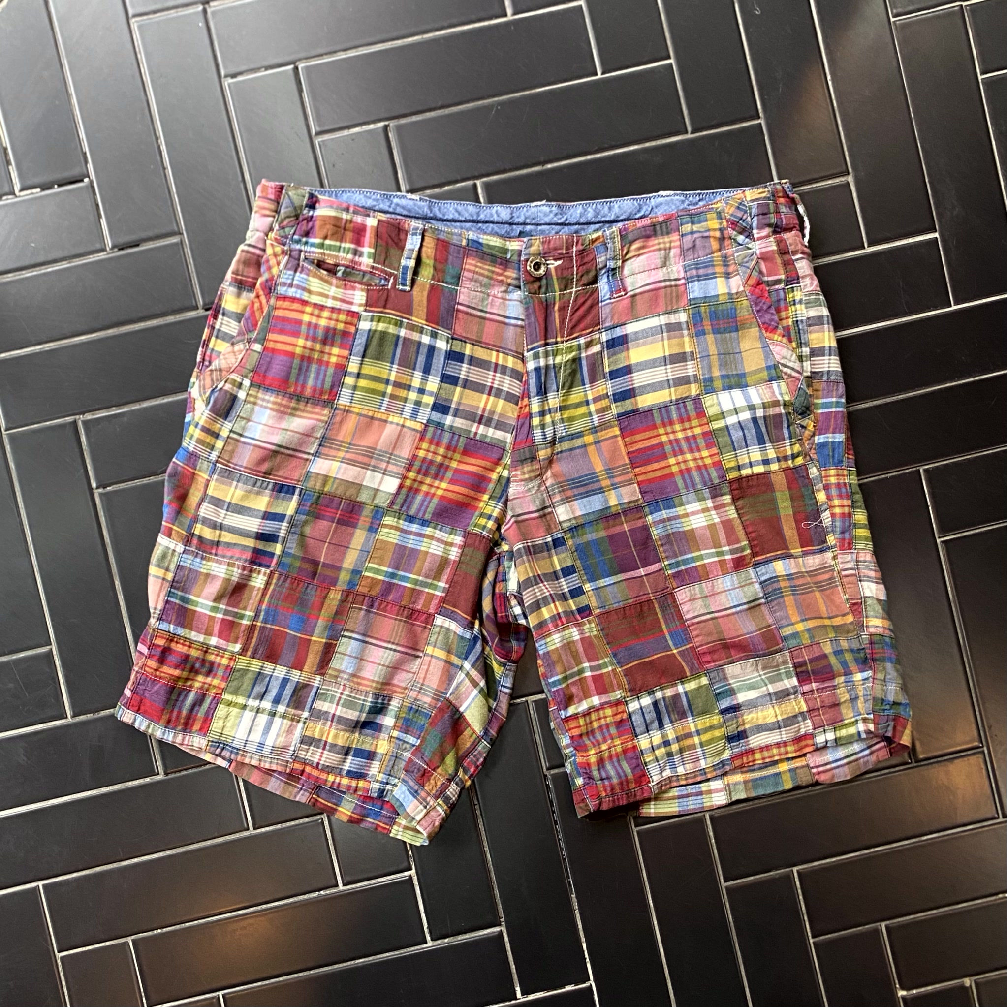 Polo Ralph Lauren Madras Check Shorts 34~36 Size - 체리피커