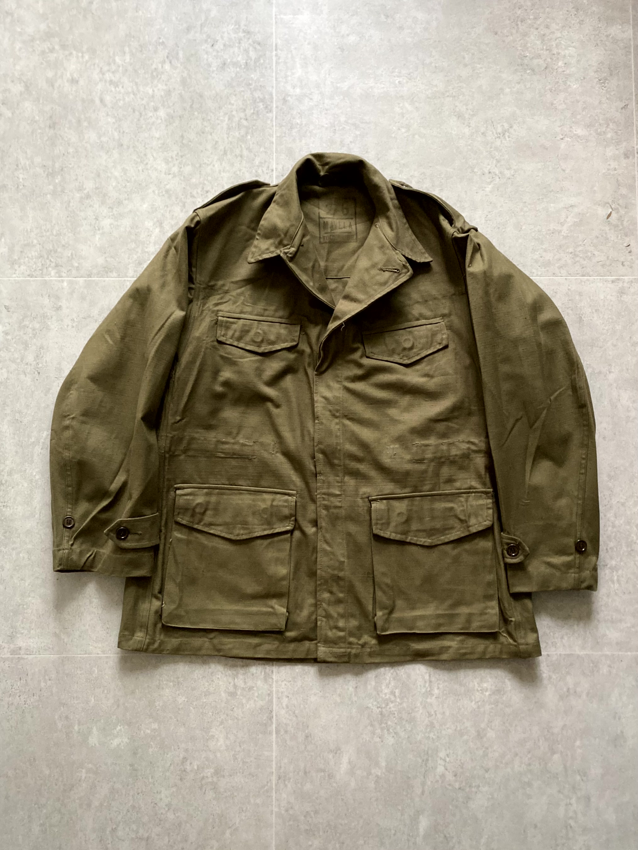 (Deadstock) 50&#039;s French Army M-47 Field Jacket 100~105 Size - 체리피커