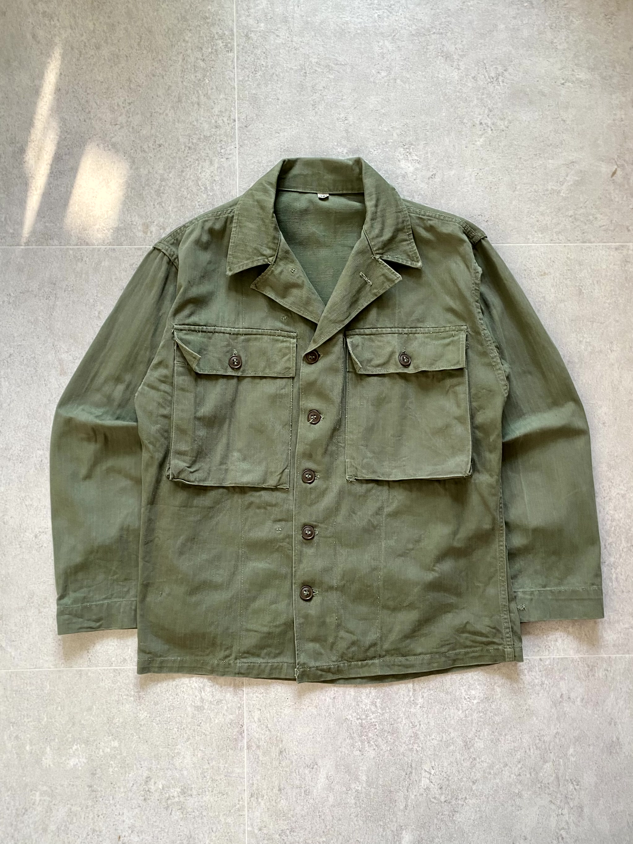 40&#039;s U.S. Army M-43 HBT Shirt 34R(100) - 체리피커