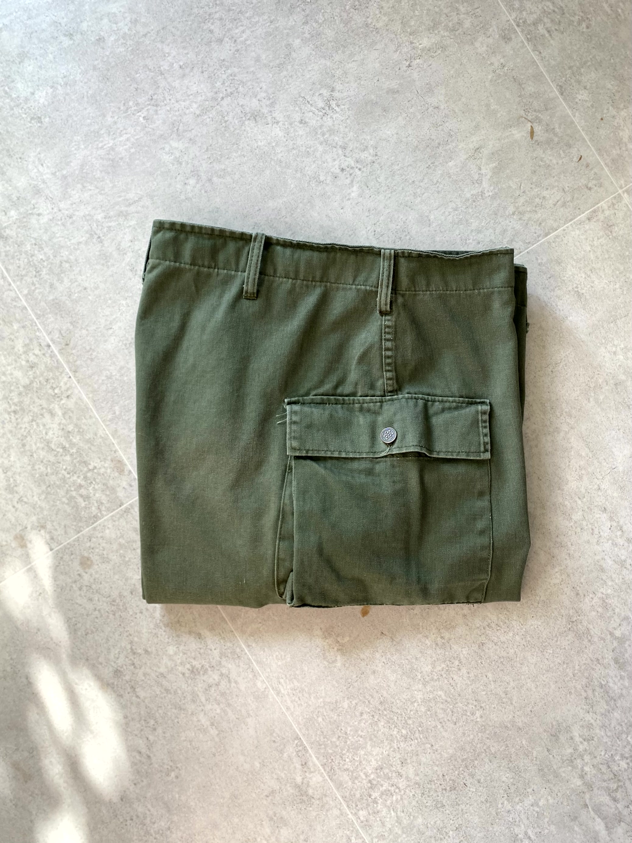 40&#039;s WW2 U.S. Army M-43 HBT Field Pants 40~41 Size - 체리피커