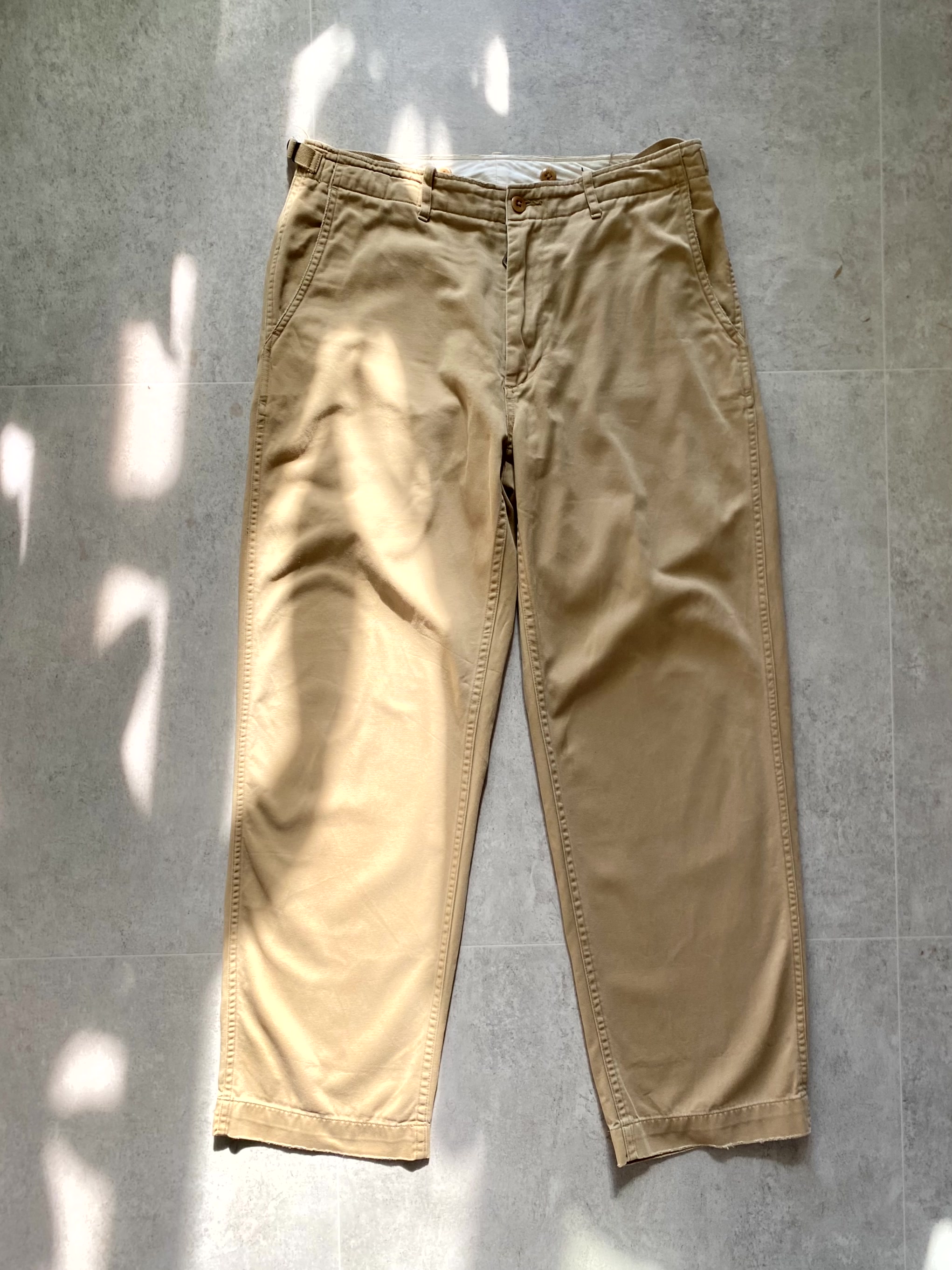 Polo Ralph Lauren Military Khaki Chino Trousers 31~33 Size - 체리피커