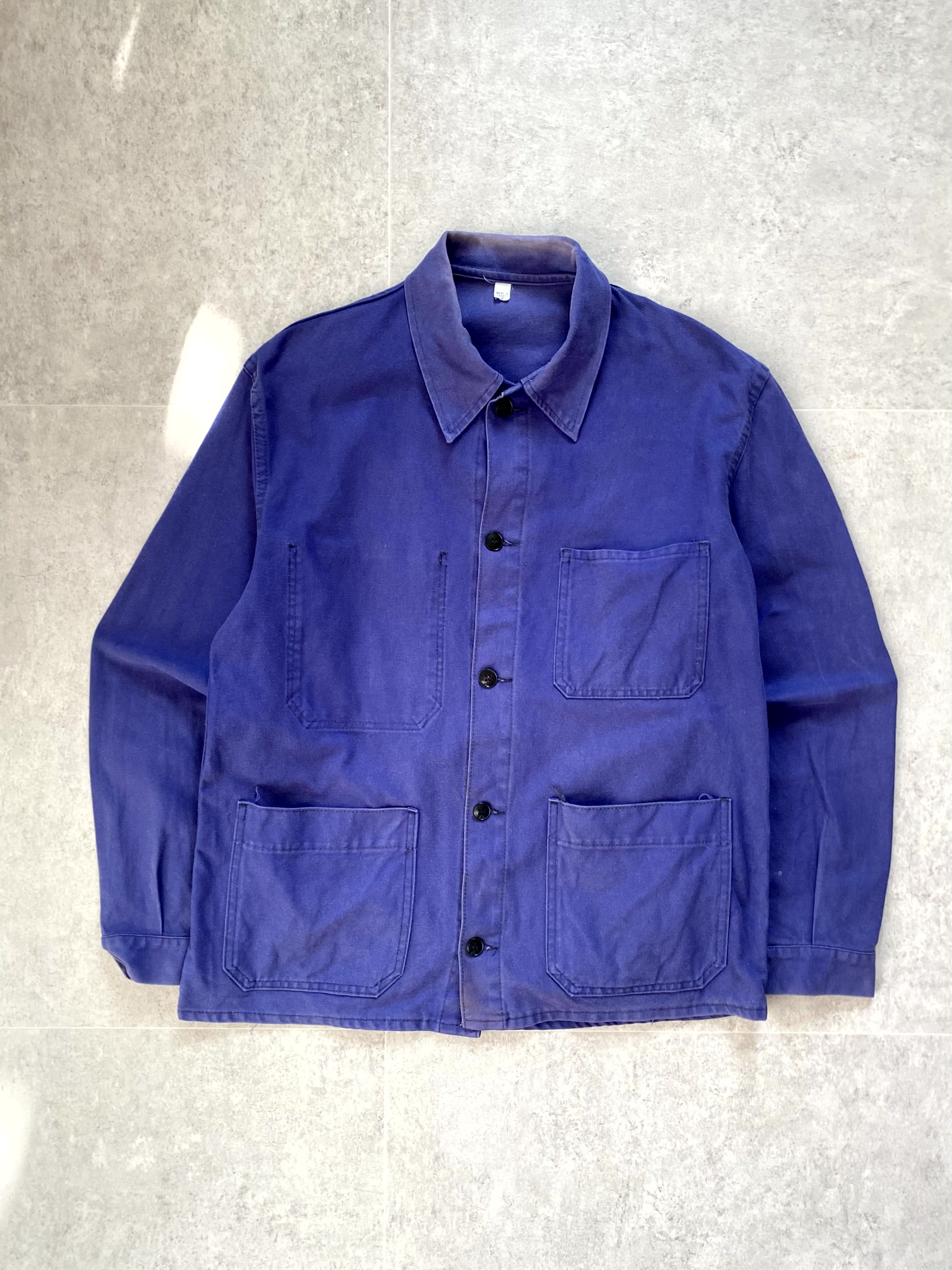 Vintage French Work Jacket 100~105 Size #7 - 체리피커