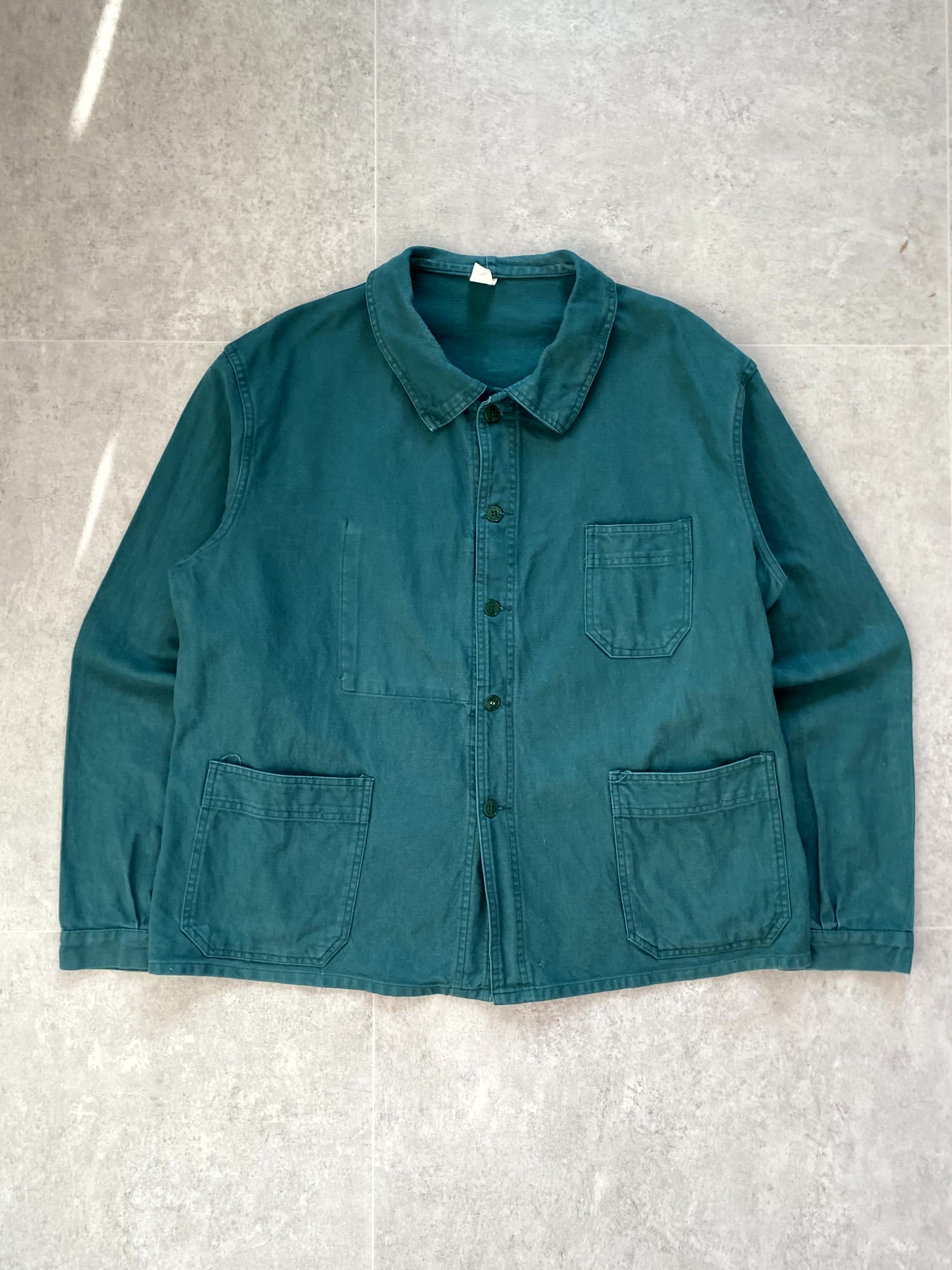 60~70&#039;s French Work Jacket 105~108 Size #9 - 체리피커