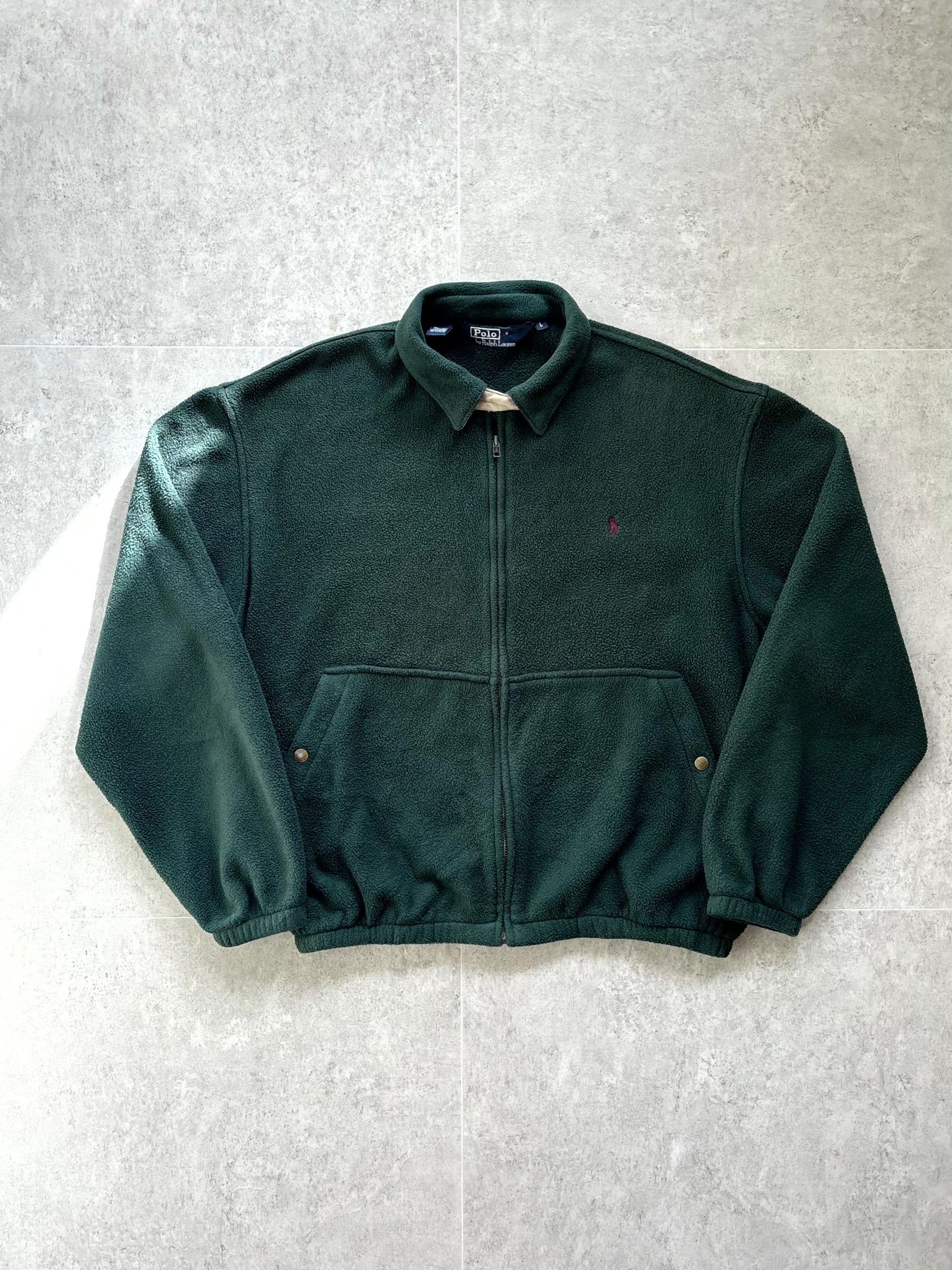 Polo Ralph Lauren Green Fleece Jacket L(105~108) - 체리피커