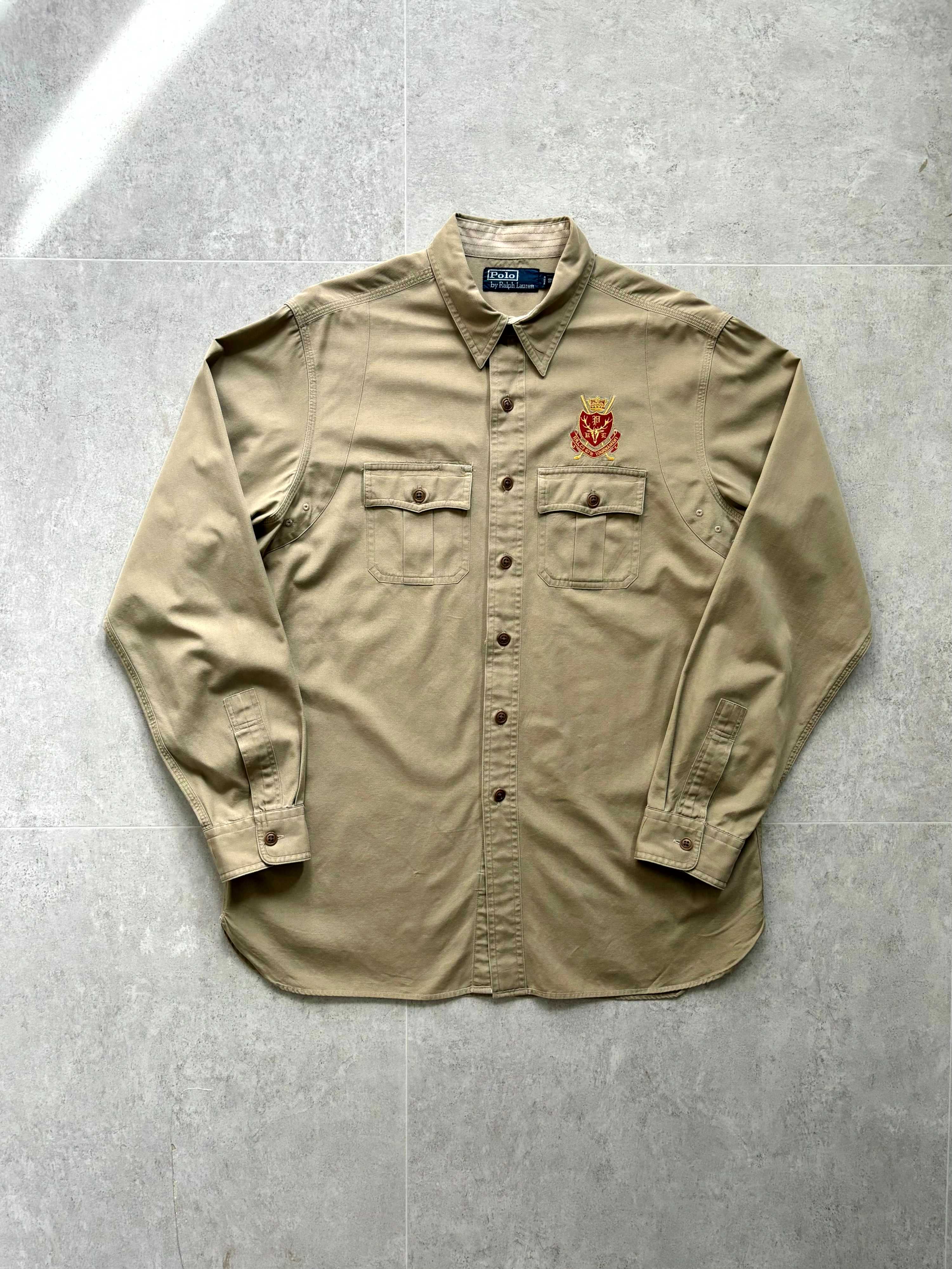 Polo Ralph Lauren Co. 67th Tournament Military Shirt L(100~105) - 체리피커